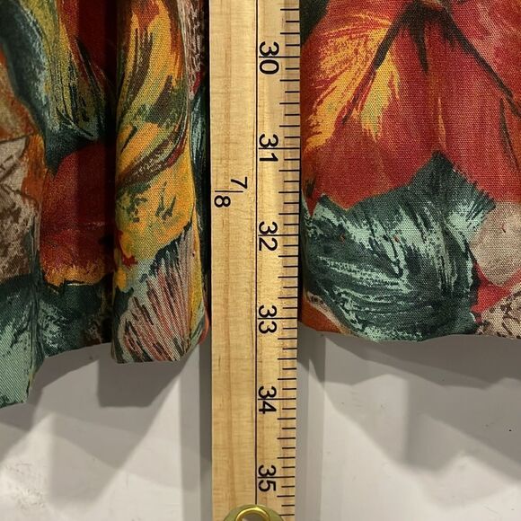 Vintage‎ Bobbie Brooks Women’s Full Button Fall Harvest Pleated Maxi Sz 16 - Picture 6 of 10